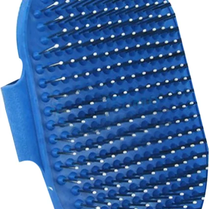 4DOG Perie Manusa Ovala pentru Caine si Pisica, 13x8.5cm