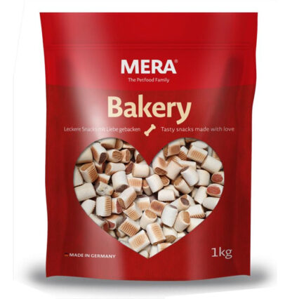 Recompense pentru Caine Adult, MERA Bakery, Mini Rulouri, Pui, Vita si Peste, 1kg