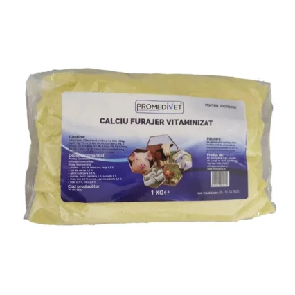 PROMEDIVET Calciu Furajer Vitaminizat, 1kg