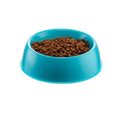 Castron Antiderapant, 4DOG Deluxe, Plastic, Albastru, 0.85L