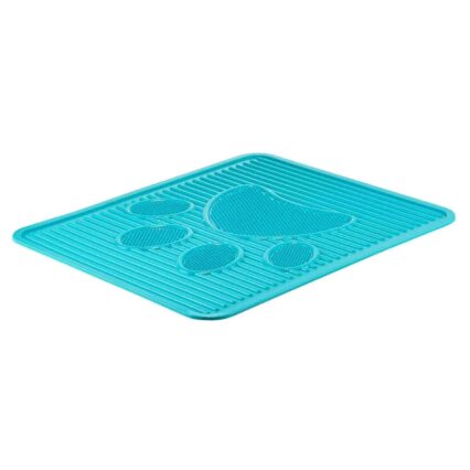 MIAU MIAU Covoras pentru Litiera, Albastru, 51.5x42.5cm