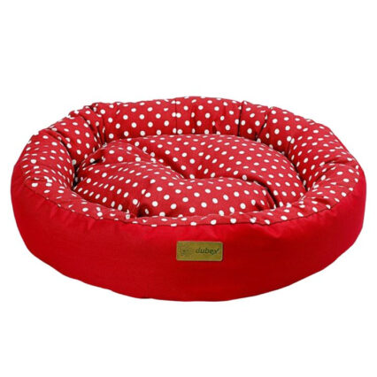 Culcus 4DOG Deluxe Rotund Tarte S 65x15CM Rosu