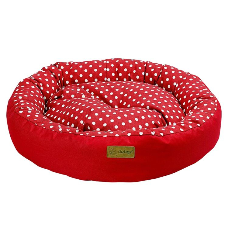 Culcus 4DOG Deluxe Rotund Tarte S 65x15CM Rosu