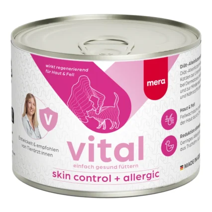 Dieta Veterinara Pisici MERA VITAL Skin Control 200g