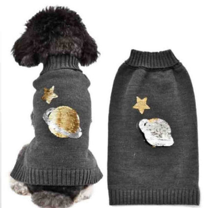 4DOG DELUXE Haina pentru Caine, Moon Gri, 35 cm