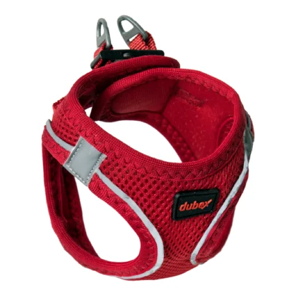 4DOG DELUXE Ham pentru Caine, Rosu, Marimea M