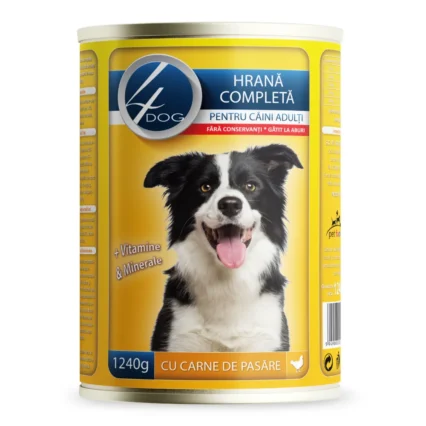 Hrana Umeda Caini 4DOG Pui 1250g
