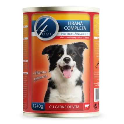 Hrana Umeda Caini 4DOG Vita 1250g
