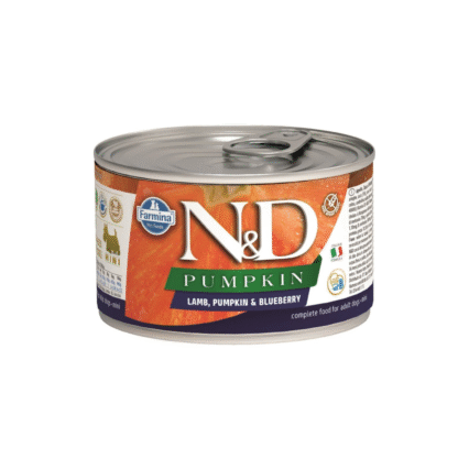 ND Pumpkin Starter, Hrana Umeda Caine Junior, Talie Mica, Miel, Dovleac si Afine, 140g