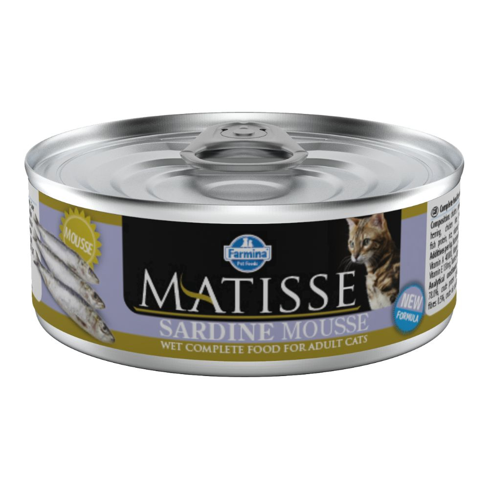 Hrana Umeda Pisici MATISSE Mousse Sardine 85g