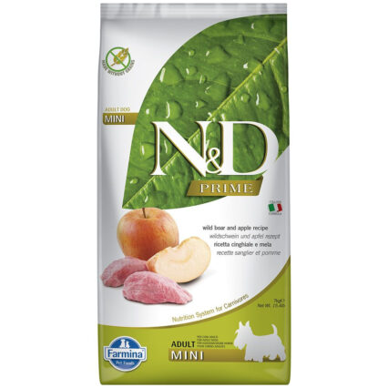 Hrana Uscata Caini ND Prime Adult Mini Mistret si Mar 7kg ,   DELISTAT