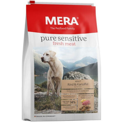 Hrana uscata MERA Pure Sensitive Adult Meat VitaCartof 4kg