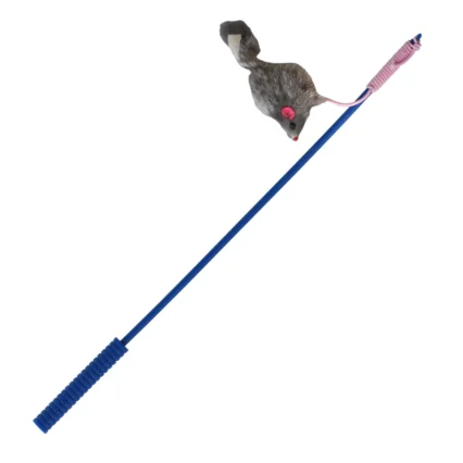 Jucarie Pisici MIAU MIAU Undita Blana ,   DELISTAT