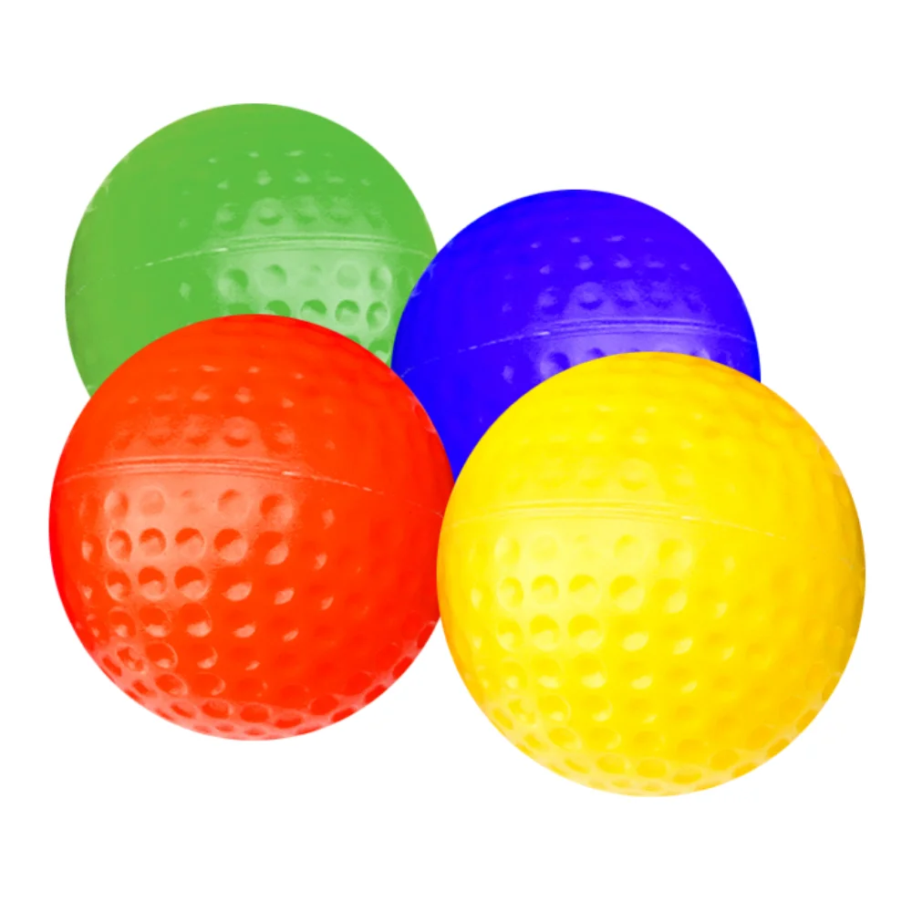 MIAU MIAU Jucarie pentru Pisica, Minge din Plastic, 4 bucati