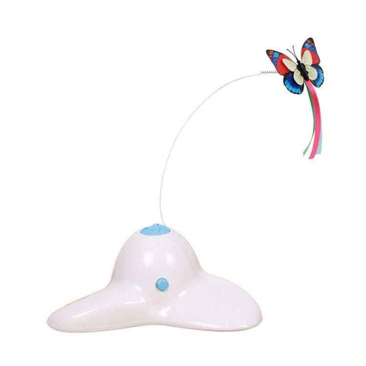 MIAU MIAU Jucarie Interactiva pentru Pisica, Rotating Butterfly