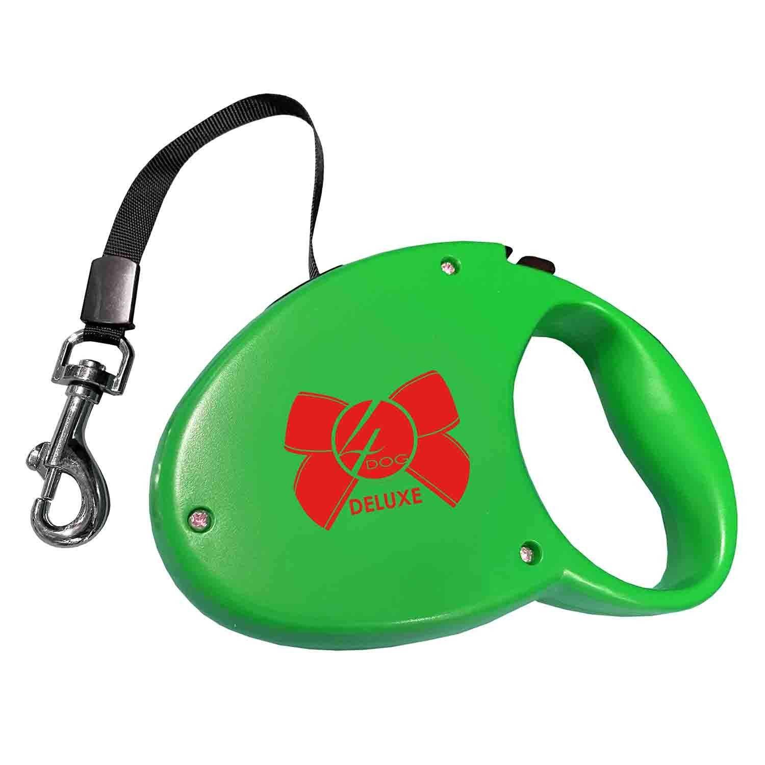 Lesa Retractabila Caini 4DOG DELUXE Talie Medie 5m