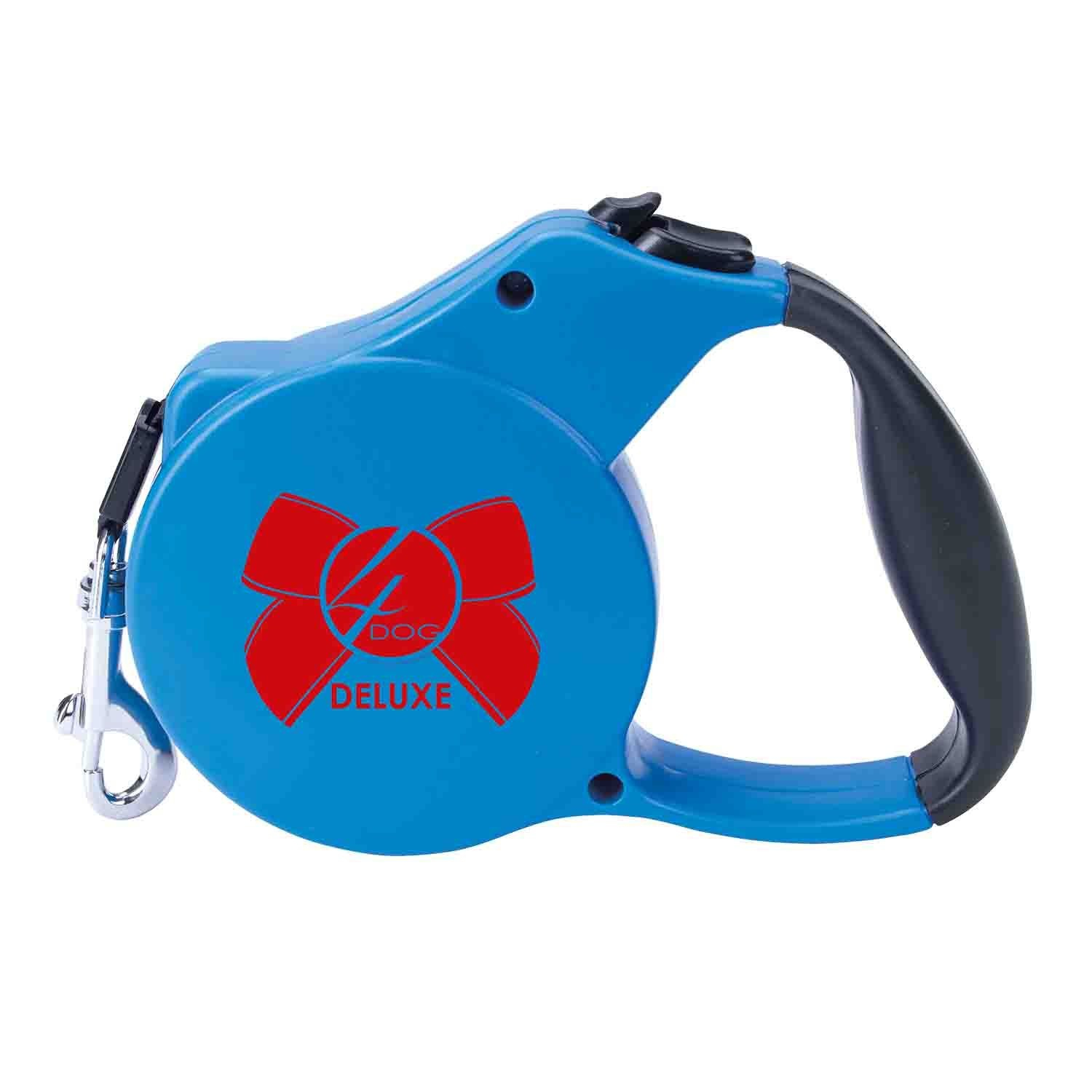 Lesa Retractabila, 4DOG DELUXE, Talie Mica, Diverse Culori, 3m