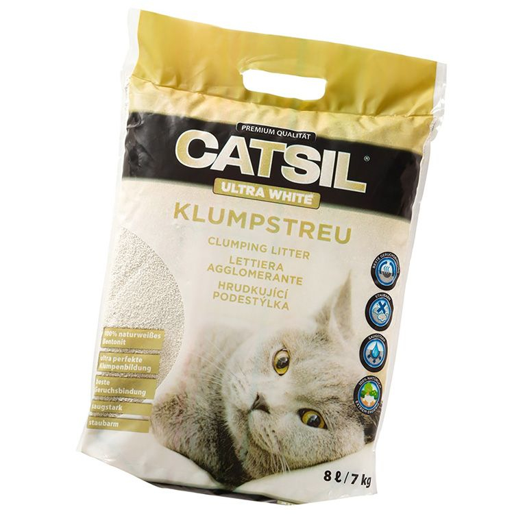 Nisip Pisici CATSIL Ultra White 7kg , DELISTAT