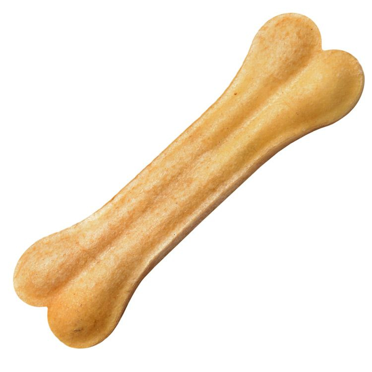 Recompensa pentru Caine Adult, 4DOG, Os din Piele Presata, 26cm